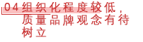 04 组织化程度较低，质量品牌观念有待树立.png